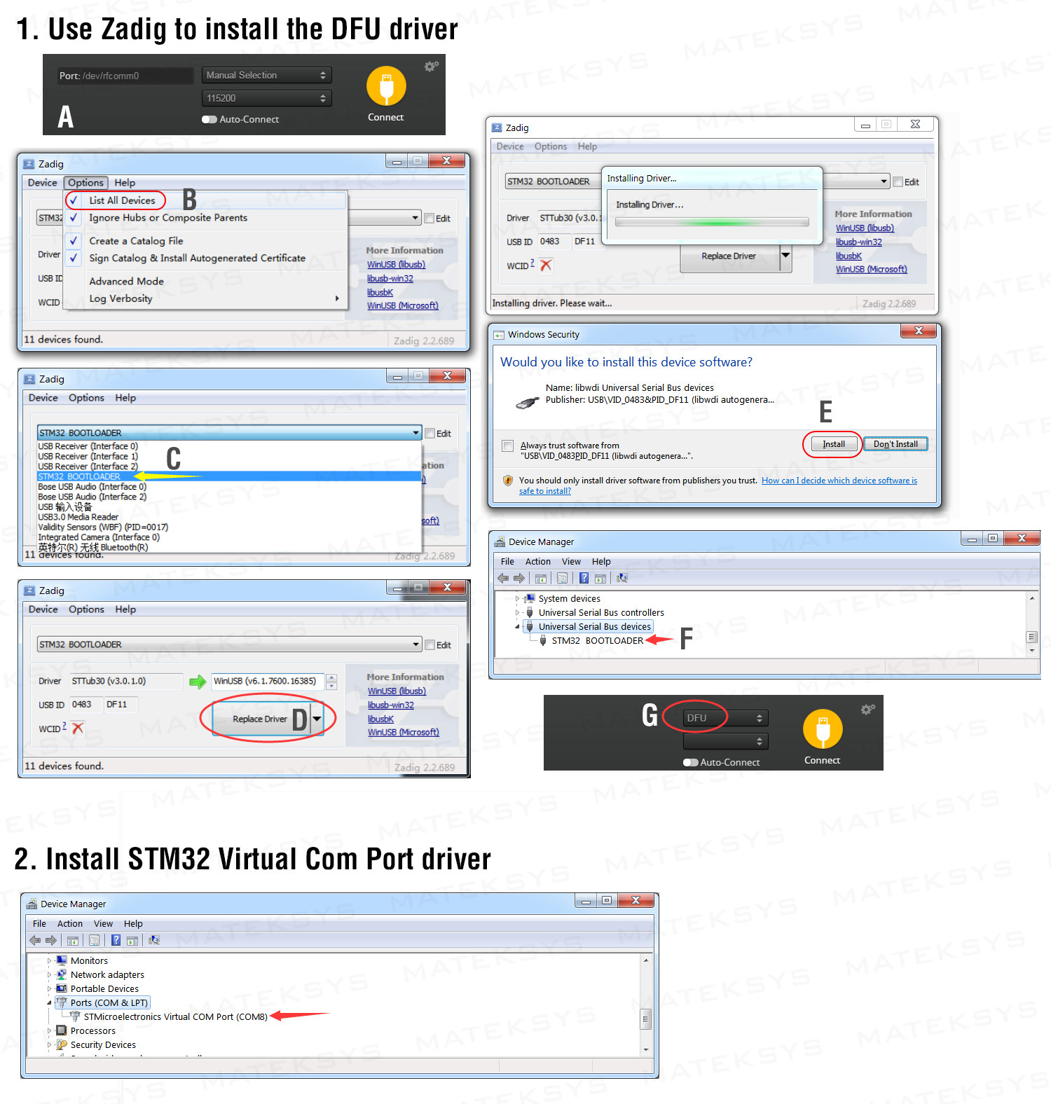 zadig driver trust